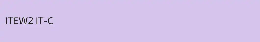 ITEW2 IT-C